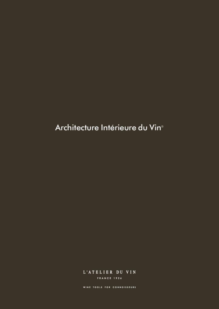 L'Atelier du Vin - Hauptkatalog - 2019 Collection